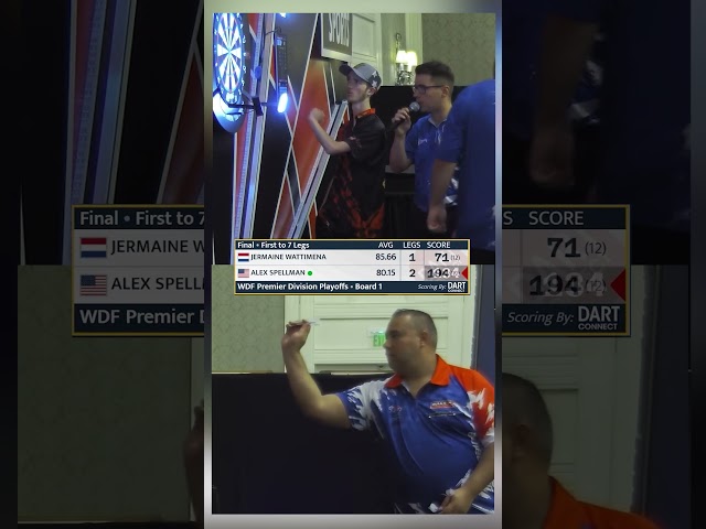 CUE IN ANOTHER 180! #usadarts #180 #darts