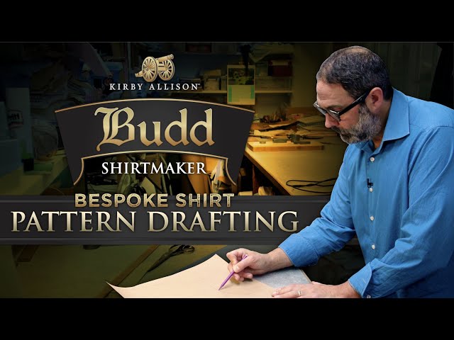 Bespoke Shirt Pattern Drafting at London's Budd Shirtmakers | ASMR | Kirby Allison