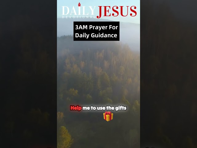 Powerful Daily Jesus 3am Prayer (Morning Prayer To Start Your Day Blessed Today) #shorts