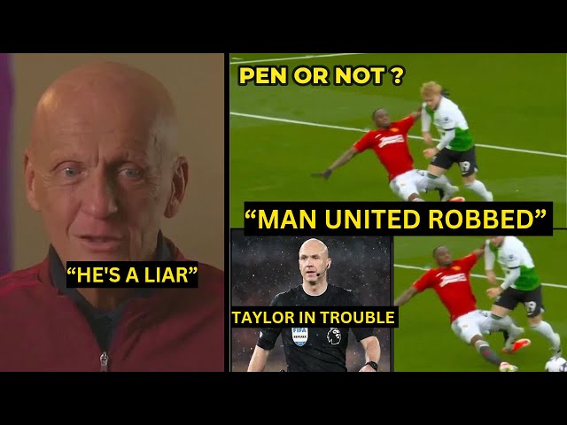 Pierluigi Collina Says "Liverpool PENALTY shouldn't have stood-Anthony Taylor in trouble😱Man United