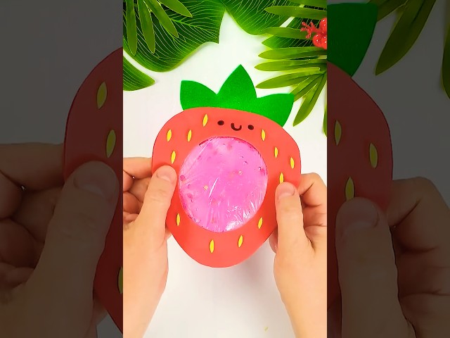 DIY Squishy Toy ~ Strawberry
