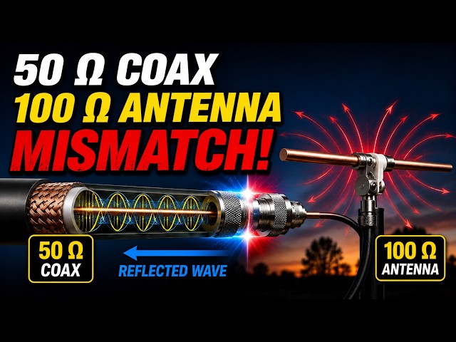 Why Does an Antenna Mismatch Create a Reflected Wave?