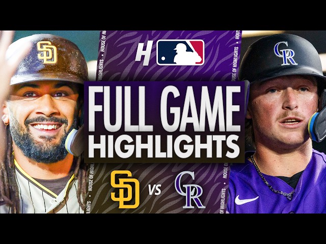 San Diego Padres vs Colorado Rockies - FULL GAME HIGHLIGHTS 🔥 September 14, 2026 MLB Season