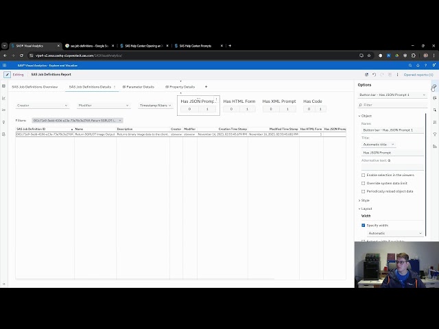 Building a SAS Viya Utility