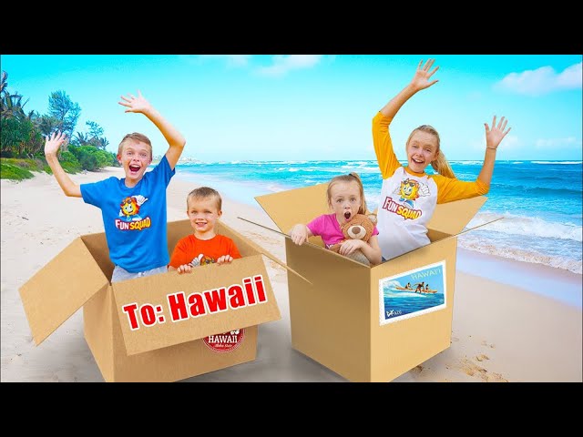 We Pretend To Send Ourselves Overseas To Hawaii & Other Fun Places! (skit) | Fun Squad