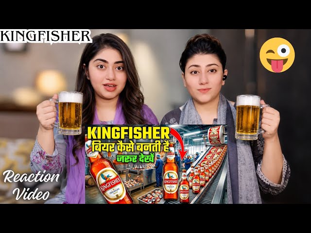 How is Kingfisher Beer made?😳 The bitter truth of the factory | Reaction On Kingfisher Beer Manuf...