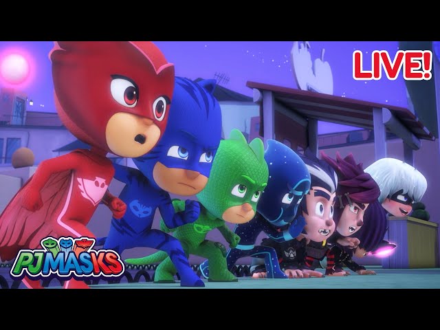 🔴 LIVE! PJ Masks Full Episodes 🔴 | PJ Masks to save the day! + More superhero cartoons | #live