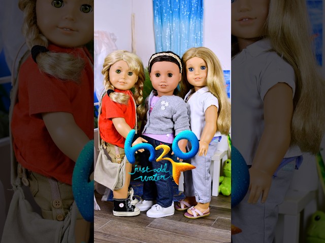 H2O Just Add Water...American Girl doll edition!!! 🧜‍♀️