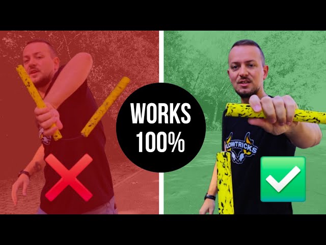 Finally learn the nunchaku Front to Front Aerial