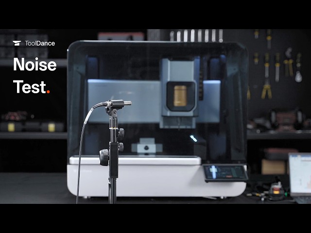 How Quiet Is X1? Real CNC Noise Test | ToolDance X1