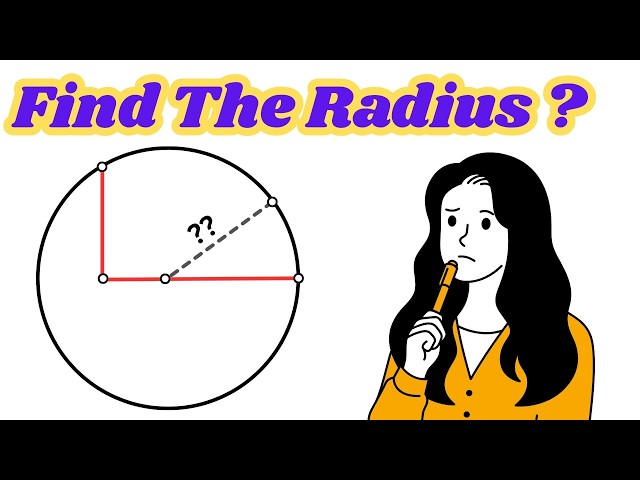 This Circle Radius Problem Will Stump You