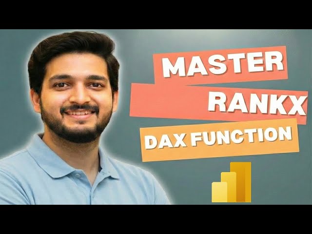 Master DAX: How RANKX Actually Works in Power BI (Fix Rankings & Hide Total Row)