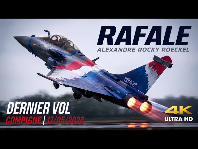 Rafale  Solo Display  Full Demo  Alexandre "ROCKY" Roeckel  .Meeting Aérien de Compiègne-Margny 2026