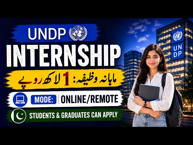 UNDP Paid Online/Remote Internship 2026 - How to Apply UNDP Digital Internship Online