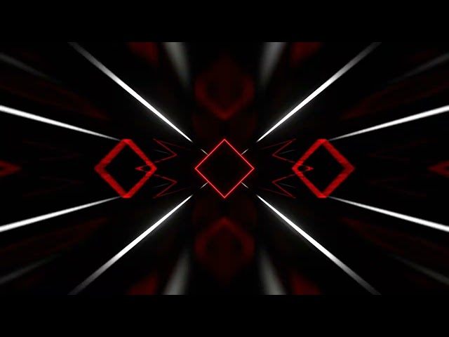 Red White Strobe Neon Rhythm Tunnel Background VJ Loops in 4k
