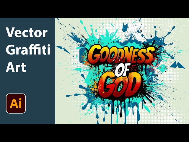 Design Graffiti Art   Painting with Vector Brushes in Adobe Illustrator