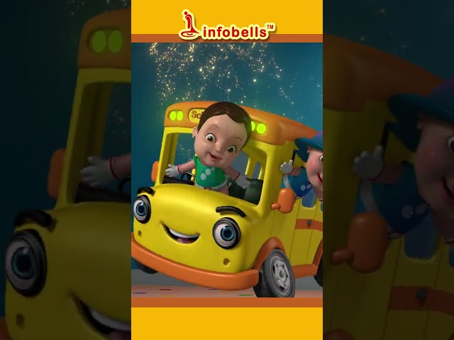 Getting Ready for School - School Bus Song | Malayalam Kids Songs & Cartoons | Infobells #bussong
