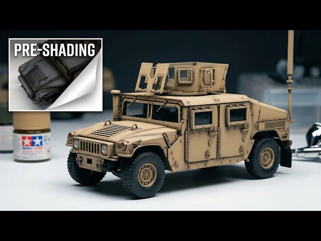 Pre-Shading for Scale Models | Step-by-Step Tutorial
