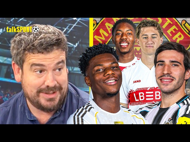 "THEY'LL GET 4 PLAYERS!" Alex Crook REACTS to Man Utd's TRANSFER PLAN!