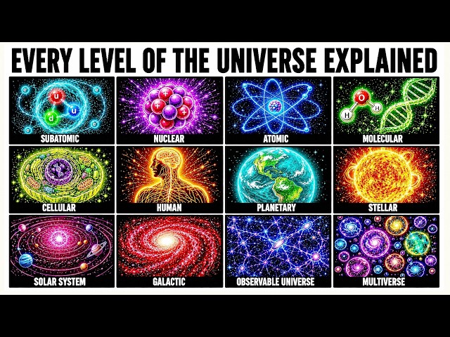Every Level Of The Universe Explained In 10 Minutes