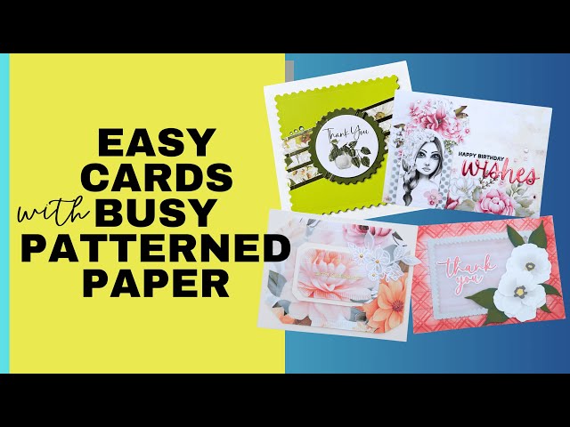 How to Use Busy Patterns for Card Making in 2026 – Easy Tips & Tricks