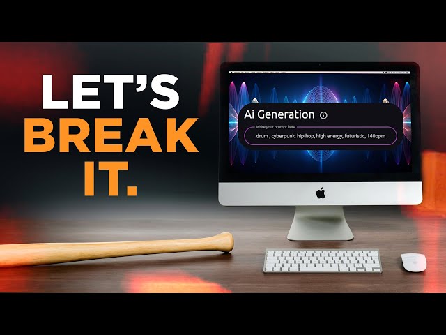 A new A.I. to generate audio samples? Let's break it (and make a beat with it)