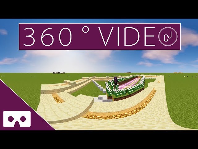 Garden Design In Minecraft VR 360°