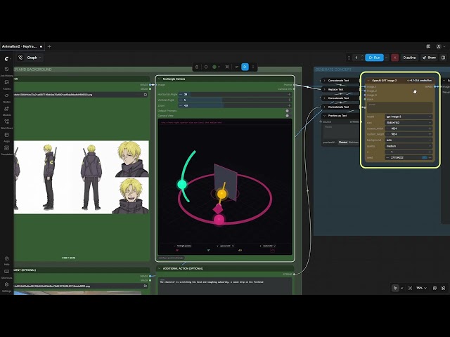ComfyUI for Animation: Keyframe Exploration at Any Camera Angle (GPT Image 2)