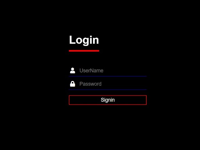 How To Create Login Form In HTML and CSS | Make Sign In Form Design , Login html css #htmlcss #2021