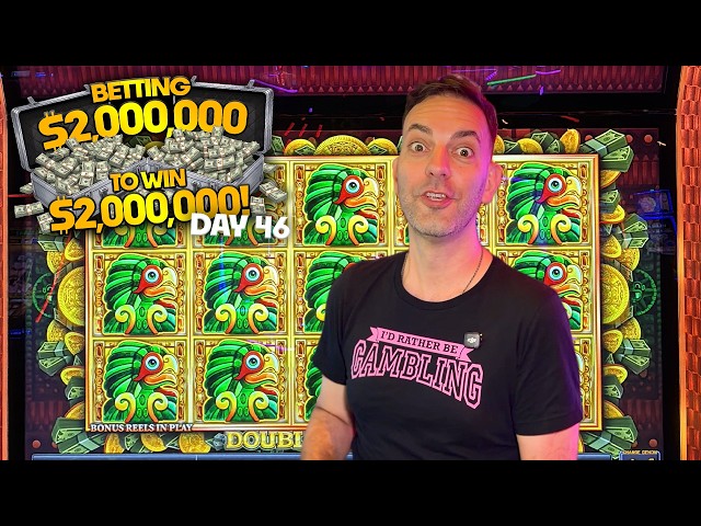 In bonuses we TRUST 💰 Day 46: Betting $2M to WIN $2M