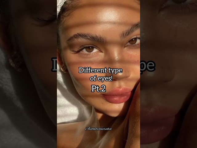 Different types of eyes!👁️#fyp