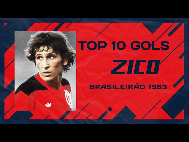 ZICO - MELHORES GOLS NO BRASILEIRO DE 1983 | Flamengo Campeão!