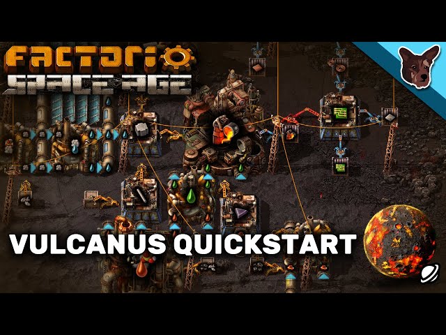 How to Bootstrap a Vulcanus Base in Factorio? Guide / Tutorial