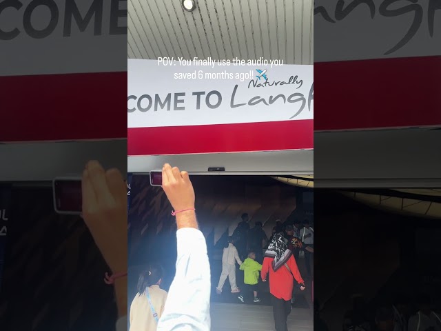 Clear for takeoff to Langkawi 🏖️ #shorts