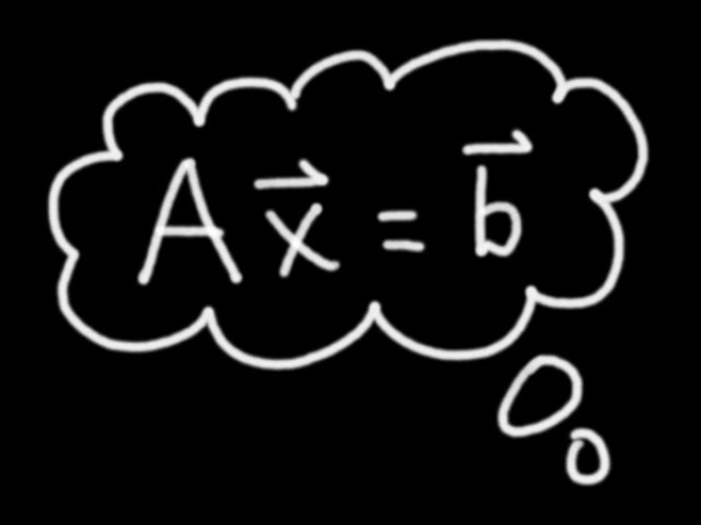 Vector Equation, Matrix Equation, Augmented Matrix [Passing Linear Algebra]