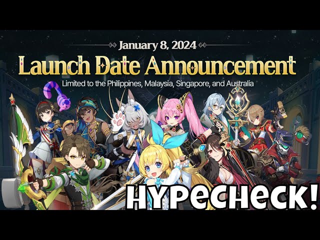 Wonderers: Eternal World - Soft Launch SEA/Jan 8th 2024/HypeCheck