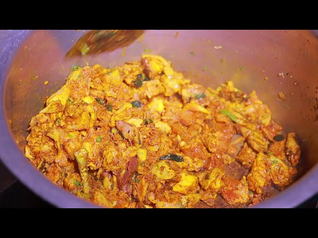 Natukodi Curry Recipe | Country Chicken Curry Recipe | Village Food Village