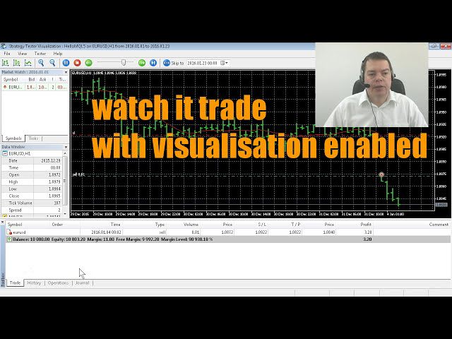 MQL5 Tutorial 7 Running your first Backtest