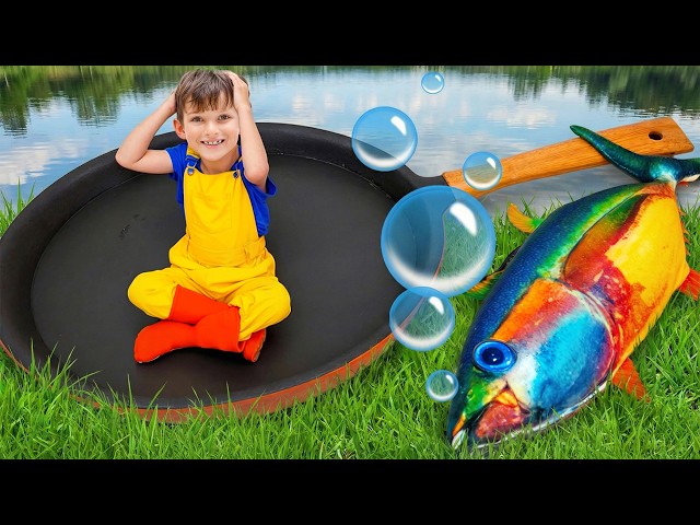 Alex Catches a Magic Fish – But Ivan Wants to Cook It!