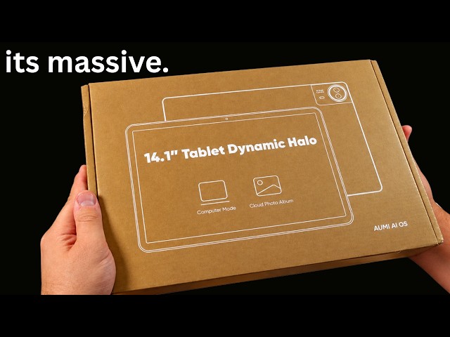 Amazon's MASSIVE tablets are unhinged.