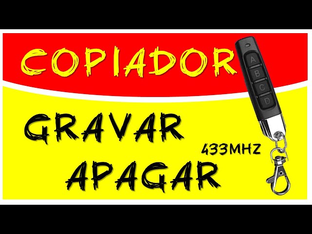 How to Program or Clear a 433MHz Clone/Cloning Remote Control