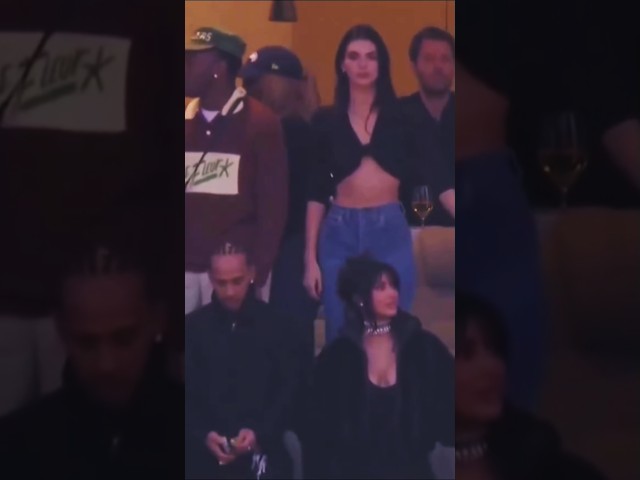 Kim Kardashian & Lewis Hamilton, Kendall Jenner at Super Bowl