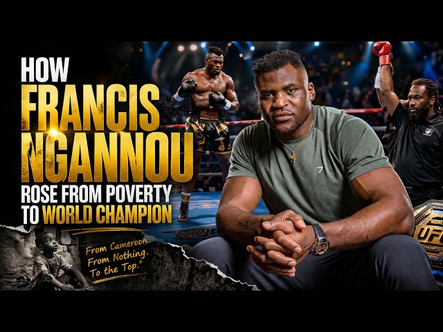 How Francis Ngannou rose from Poverty to World Champion #youtube #francisngannou #anthonyjoshua