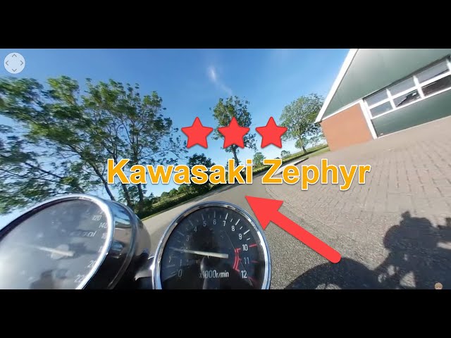 360° Video: Motor rijden door Groningen