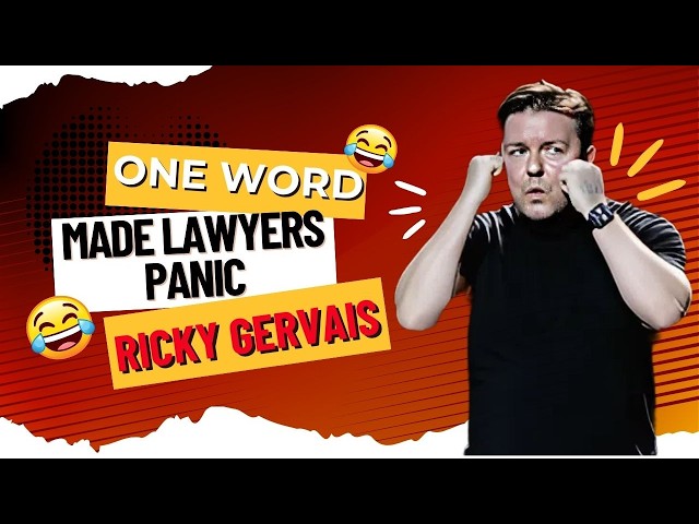 Ricky Gervais Reveals The Word Golden Globes Lawyers Tried To Stop | Stand-up Comedy 🔥