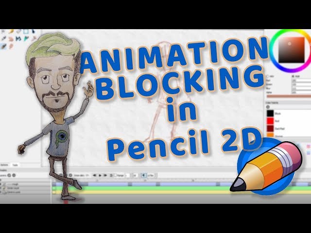 Animation Blocking In Pencil 2D [ Featuring Jack Septiceye ]