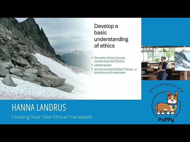 Hanna Landrus - Creating Your Own Ethical Framework