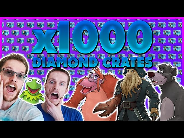 1,000 DIAMOND CRATE OPENING FT ETHAN | Disney Heroes: Battle Mode