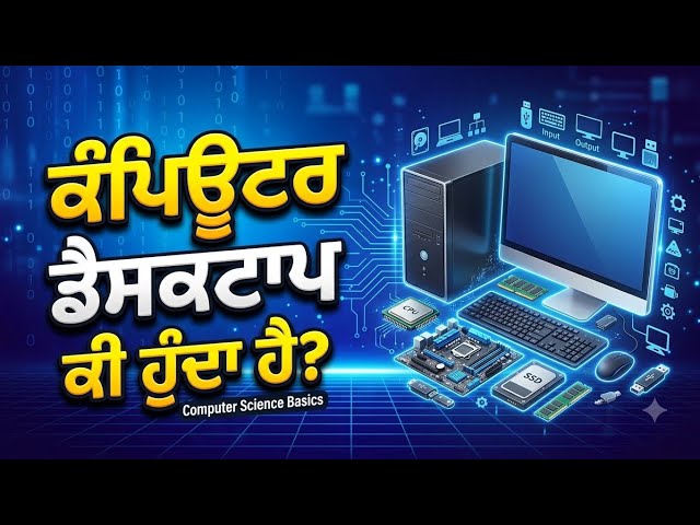 What Is a Desktop Computer? | Desktop Computer Explained | Parts, Features & Uses