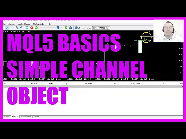 LEARN MQL5 TUTORIAL BASICS - 91 SIMPLE CHANNEL OBJECT